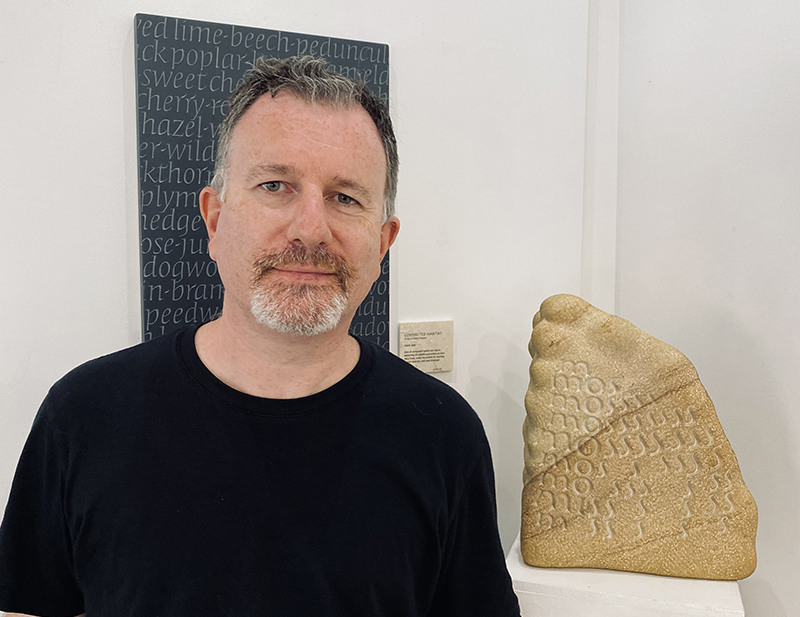 Mark with ‘Elegy for Moss’, co-created with Sheena Devitt